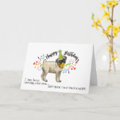 Carte Joyeux anniversaire de chaussure de rose d'ami de (Fleur jaune)