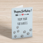 Carte Joyeux Anniversaire de Chiens Chats Animaux de Com