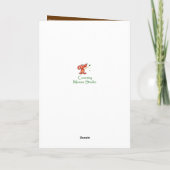 Carte Joyeux anniversaire de deuil, Dove de tortues (Dos)