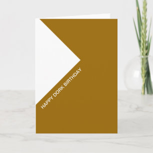 Carte Joyeux anniversaire de Dork