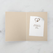 Carte Joyeux anniversaire de Golden Retriever (Intérieur)