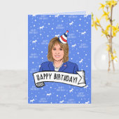 Carte Joyeux Anniversaire de Jill Biden (Fleur jaune)