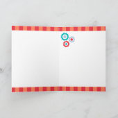 Carte Joyeux anniversaire de jouet mignon vintage de (Intérieur)