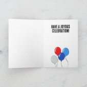 Carte Joyeux anniversaire de Kamala et Tim (Intérieur)