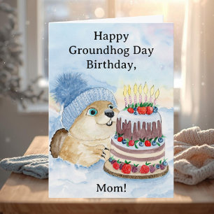 Carte Joyeux anniversaire de la Chandeleur Maman