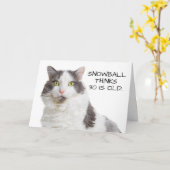 Carte Joyeux anniversaire de la custom (Fleur jaune)