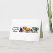 Carte Joyeux anniversaire de la florale Vintage (Dos)