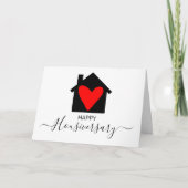 Carte Joyeux anniversaire de la maison aiguillage housiv (Devant)