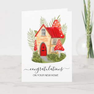Carte Joyeux Anniversaire de la Maison, Maison Cha