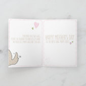 Carte Joyeux anniversaire de la mère de maman (Intérieur)
