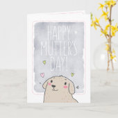 Carte Joyeux anniversaire de la mère de maman (Fleur jaune)
