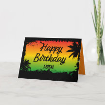 Invitations Faire Part Cartes Anniversaire Rasta Zazzle