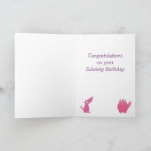 Carte Joyeux anniversaire de la sobriété (Intérieur)