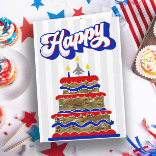 Carte Joyeux Anniversaire de l'Armée de l'Air Patriotiqu