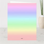 Carte Joyeux anniversaire de l'évasion de la vie (Dos)