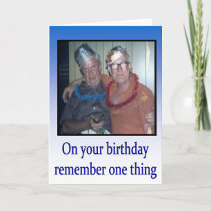Carte Joyeux anniversaire de l'humour