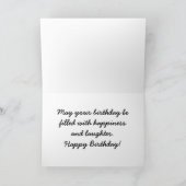 Carte Joyeux anniversaire de l'île Mackinaw (Intérieur)