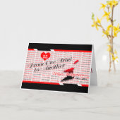 Carte Joyeux anniversaire de l'indépendance T&T (Fleur jaune)