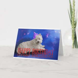 Carte Joyeux anniversaire de l'Ouest