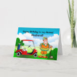 Carte Joyeux anniversaire de ma mort<br><div class="desc">Cute and colorful birthday card for the golfer in your life Change the text to your desired message. Donc cette "this greeting card",  be given to papa,  brother,  co-worker ou any golfer and for all special occasion.</div>