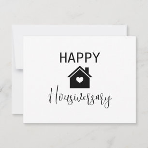 Carte Joyeux anniversaire de maison Immobilier