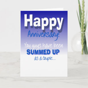 Carte Joyeux anniversaire de mariage