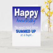 Carte Joyeux anniversaire de mariage (Fleur jaune)
