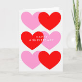 Carte Joyeux Anniversaire de Mariage (Devant)