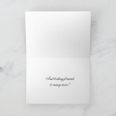 Carte Joyeux Anniversaire de Mariage Plage de Sable (Intérieur)