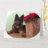 Carte Joyeux anniversaire de Max (Fleur jaune)