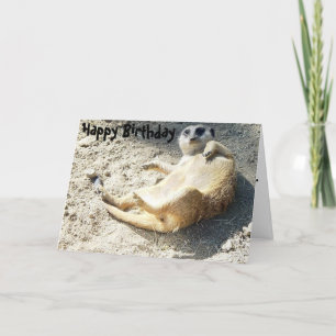 Carte Joyeux anniversaire de Merrkat