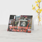 Carte Joyeux anniversaire de Mlle You Card de NYC (Fleur jaune)