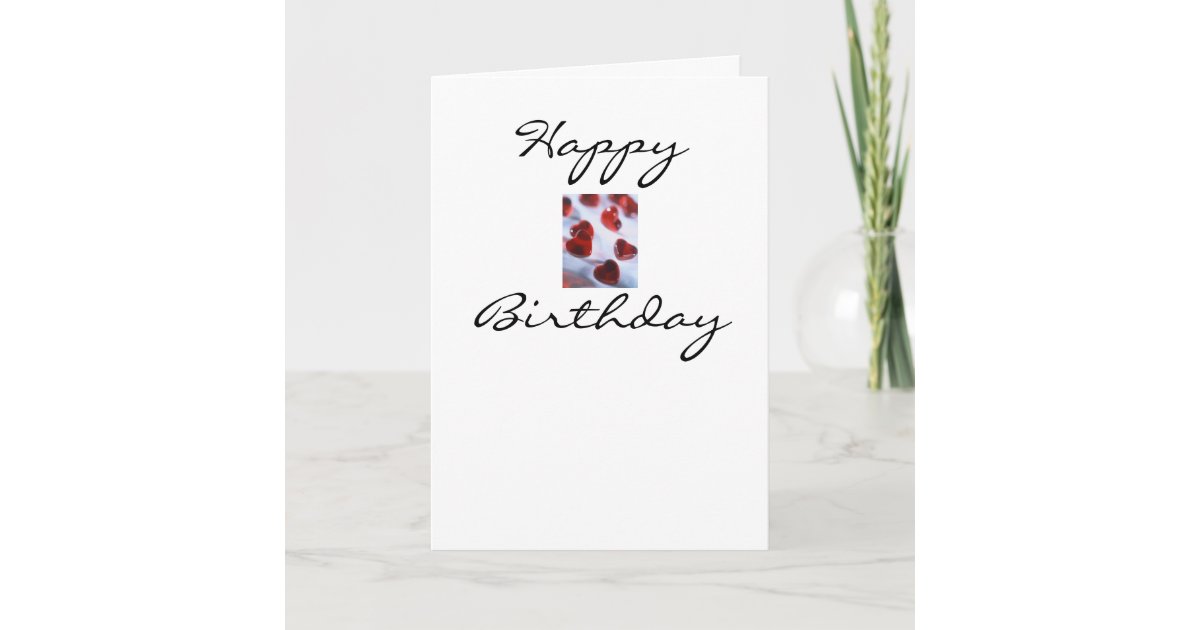 Carte Joyeux Anniversaire De Mon Coeur Zazzle Be