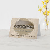 Carte Joyeux anniversaire de nous tous (Fleur jaune)