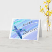 Carte Joyeux anniversaire de petit-fils… ! (Fleur jaune)