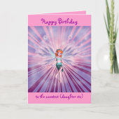 Carte Joyeux anniversaire de petite-fille (Devant)
