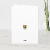 Carte Joyeux anniversaire de tournesol ! (Dos)