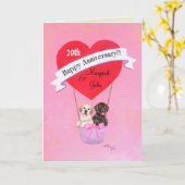 Carte Joyeux anniversaire de travail (Fleur jaune)