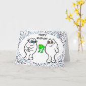 Carte Joyeux Anniversaire De Votre Frère Favori (Fleur jaune)