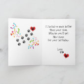 Carte Joyeux anniversaire de Your Corgi Dog Buddy (Intérieur)