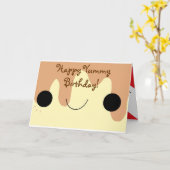 Carte Joyeux anniversaire de Yummy ! (Fleur jaune)