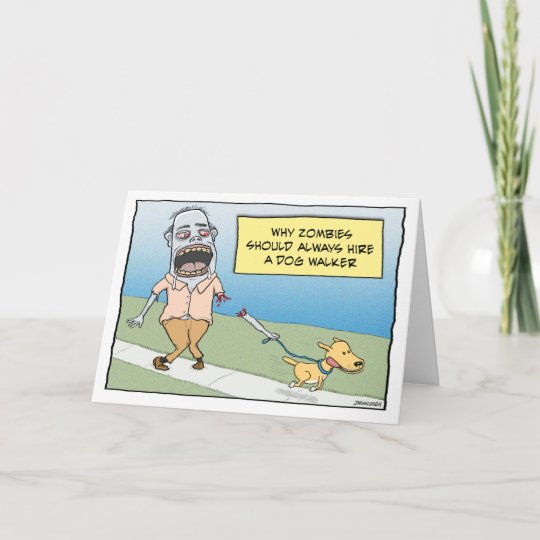Carte Joyeux Anniversaire De Zombi De Marcheur Drole De Zazzle Be