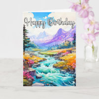 Joyeux Anniversaire Début Printemps Extérieur