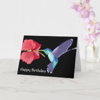 Joyeux anniversaire des colibris et des hibiscus r
