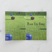 Carte Joyeux Anniversaire Des Pelouses, (Intérieur)