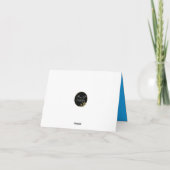 Carte Joyeux anniversaire d'hiver (Dos)