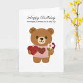 Carte Joyeux Anniversaire Dr (Fleur jaune)