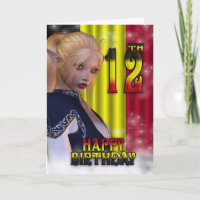 Joyeux anniversaire drapeau belge