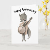 Carte Joyeux anniversaire drôle et romantique (Fleur jaune)