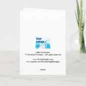 Carte Joyeux anniversaire -Drummers (Dos)